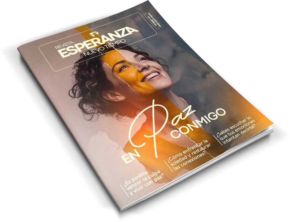 Mockup de la revista En Paz Conmigo