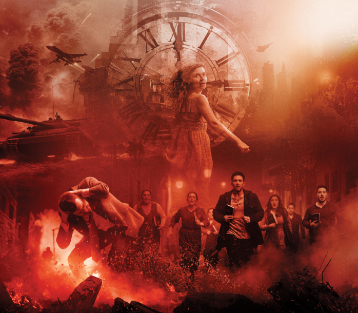 duas crianças lendo a revista Descobrindo Tesouros